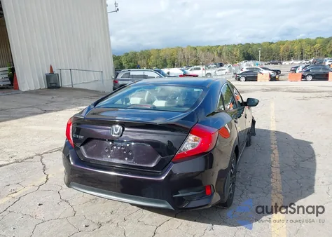 2016 Honda Civic Lx из США, поврежденный, VIN 19XFC2F51GE217493